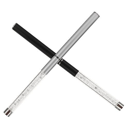 Housoutil 2st Mascara-bürste Mit Deckel Mädchen Anzug Wimpernbürste Für Wimpernverlängerung Make-up Wimperntusche Make-up-applikator Reisen Tragbar Plastik Augenbrauenbürste von Housoutil