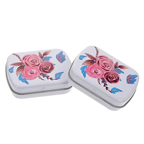 Housoutil 2 Stücke Tragbare Aufbewahrungsbox für Schreibwaren Kratzfest Langlebig Transparent Stifthalter für Schule Bürobedarf von Housoutil