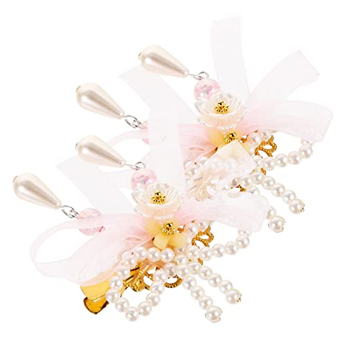 Housoutil 2st Quaste Haarspange Haarspangen Für Damen Haarschmuck Für Frauen Hochzeit Blumenkopfschmuck Haarspangen Für Frauen Mit Dünnem Haar Blumenclip Chinesischer Stil Kind von Housoutil