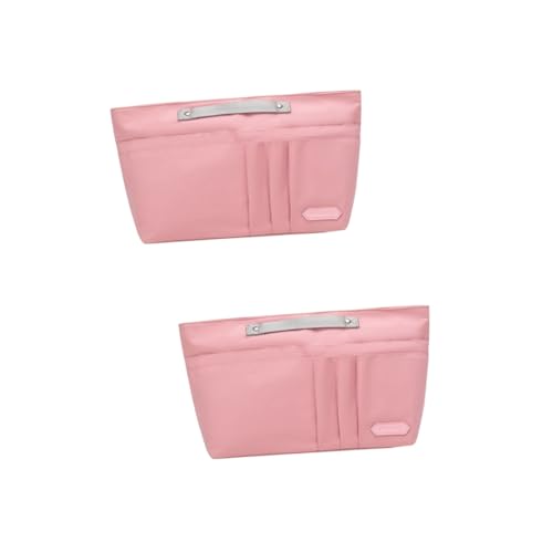 Housoutil 2st Tägliche Aufbewahrungstasche Make-up-Taschen Make-up-Organizer-Tasche Reisetaschen Seesäcke Für Unterwegs Organizer Für Make-up-Pinsel Polyester Reisen Tragetasche Kosmetik von Housoutil