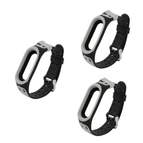 Housoutil 3 Stk Armband-Uhrenarmband weihnachtsgeschenke weihnachts präsente christmas present Silikonband 3 Riemen 4 Uhrenarmband einhandzwinge Smartwatch-Bänder Anschauen Gurt Zubehör Mann von Housoutil