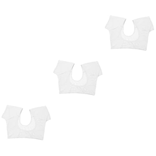 Housoutil 3 Stk Schweißpads unter den Achseln Pakt Unterwäsche Frauen Chemise-Dessous für Frauen Tanktops für Damen Muskelshirt Unterwäscheweste aus Baumwolle Unterarm-Schweißpads Weste BH von Housoutil