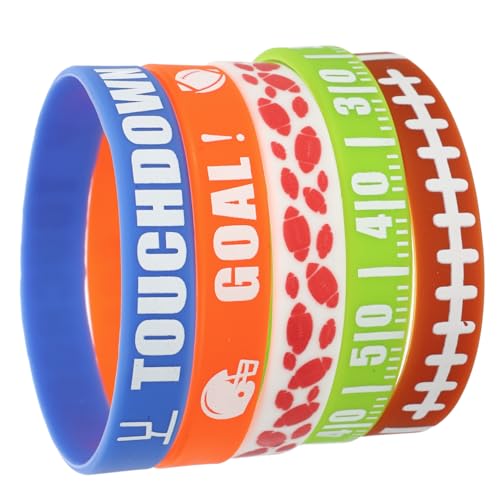 Housoutil 30 Stück Rugby-armband Handgelenksbänder Sportarmbänder Für Männer Bands Handgelenkband Sportlich Sportarmband Schickes Armband Verschleißfestes Armband Sportversorgung Kieselgel Housoutil 30 Stück Rugby-armband Handgelenksbänder Sportarmbänder Für Männer Bands Handgelenkband Sportlich Sportarmband Schickes Armband Verschleißfestes Armband Sportversorgung Kieselgel von Housoutil