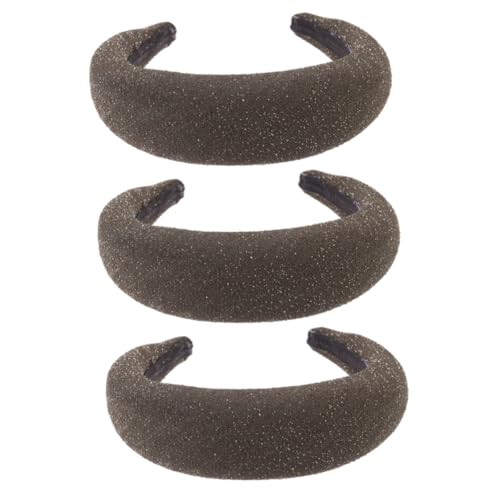 Housoutil 3St haarband hair-band hairband haarbänder Festliche Dekoration party sachen Haarreifen genschenkideen gift ideas unikal Schwamm Kopfbedeckung Kopftaste Stirnband Damen Haarschmuck von Housoutil