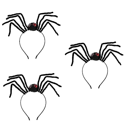 Housoutil 3St Spinnen-Stirnband halloween haarreif halloween headband Halloween Fest Zubehör fasching haarreif Abschlussball Requisiten Kleidung Kopfbedeckung Haarschmuck Polyester Housoutil 3St Spinnen-Stirnband halloween haarreif halloween headband Halloween Fest Zubehör fasching haarreif Abschlussball Requisiten Kleidung Kopfbedeckung Haarschmuck Polyester von Housoutil
