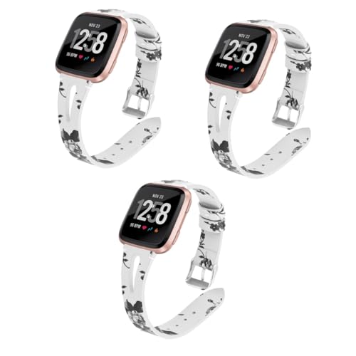 Housoutil 3St betrachten Smartwatch für Männer Armband für Frauen Herren ersatz lederband Damen Armband für Männer Armbänder Armbandband Uhrenarmband aus Leder ersetzen Gurt Anschauen Mann von Housoutil