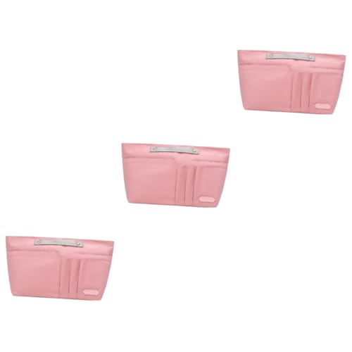 Housoutil 3st Tägliche Aufbewahrungstasche Organizer Für Make-up-Pinsel Seesäcke Für Unterwegs Reisetaschen Make-up-Taschen Kosmetiktasche Alltagstasche Polyester Bilden Reisen Tragetasche von Housoutil