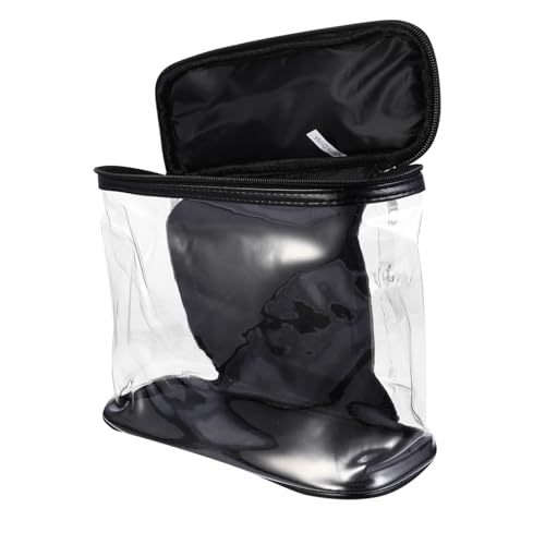 Housoutil 3St transparente Kosmetiktasche Reise-Organizer-Taschen Reise-Kosmetiktasche durchsichtige Kosmetiktasche Koffer Make-up-Taschen Aufbewahrungstasche für Toilettenartikel Rucksack von Housoutil