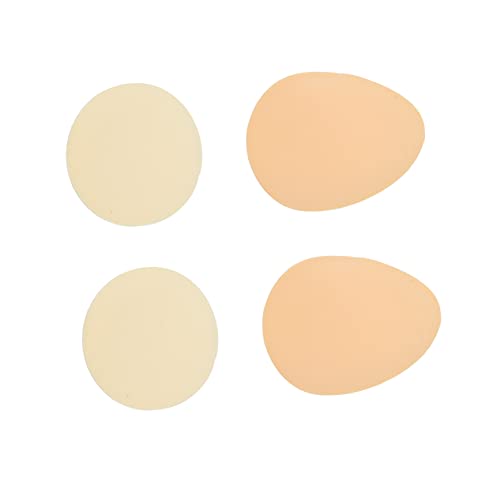 Housoutil 4 Stück Puderquaste Mädchen kosmetischer Hauch kleine Make-up-Puffs Schwämme schneebesen Make-up-Foundation-Puff kosmetische Puffs Tropfenförmig Stiftung loses Pulver Make-up-Tools von Housoutil