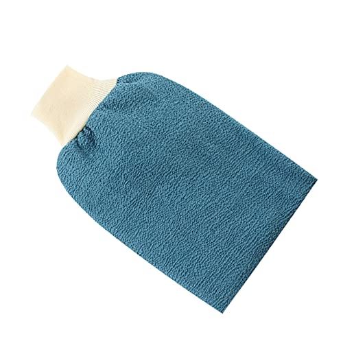 Housoutil 4 Stück Doppelseitige Dusch-spa-peelinghandschuhe Badehandschuhe Peeling-handtuch Waschlappen Badetuch Waschhandtuch Duschtuch Zufällige Farbe von Housoutil