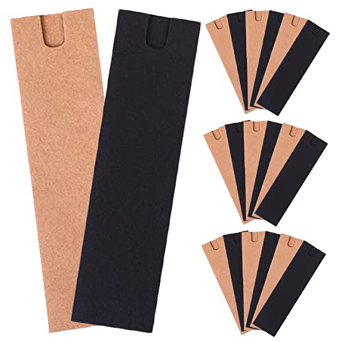 Housoutil 40Stücke Papierstiftkoffer Teilig Faltbarer Stifthalter Aus Kraftpapier Mäppchen Für Kugelschreiber Bleistifte Und Schreibwaren Für Büro Und Schule von Housoutil