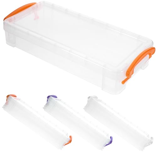 Housoutil 4Stücke Transparente Stift Organizer Box Stapelbar Großes Fassungsvermögen Vielseitige Aufbewahrung für Büro und Schule Farben Housoutil 4Stücke Transparente Stift Organizer Box Stapelbar Großes Fassungsvermögen Vielseitige Aufbewahrung für Büro und Schule Farben von Housoutil