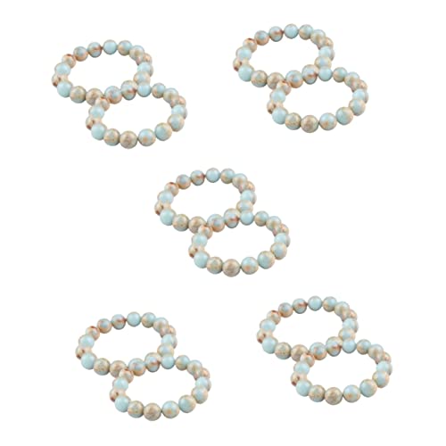 Housoutil 5 Sätze Armband Naturstein Für Frauen Perlenarmbänder Elegantes Für Für Familie 2 Stücke * 5 von Housoutil