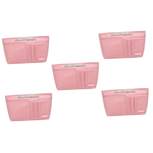 Housoutil 5st Tägliche Aufbewahrungstasche Make-up-Organizer-Tasche Make-up-Taschen Kosmetiktasche Reisetaschen Seesäcke Für Unterwegs Reisen Hohe Kapazität Polyester Ärmeltasche von Housoutil