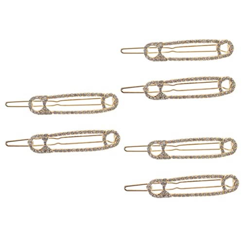 Housoutil 6 Stk Haarnadel Haarklammern Mit Sicherheitsnadel Haarspangen Schnappen Ersatz Der Selbstklebenden Einlegesohle Haarklammern Aus Metall Oberer Clip Modellieren Mädchen Legierung von Housoutil