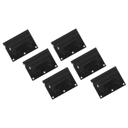 Housoutil 6 Stück Federmäppchen Aus Oxford Stoff Mit Doppelloch Aufbewahrungstasche Für Federmäppchen Heimtasche Federmäppchen Spezielle Beutel Stifte Organizer Für Schreibtisch Büro von Housoutil