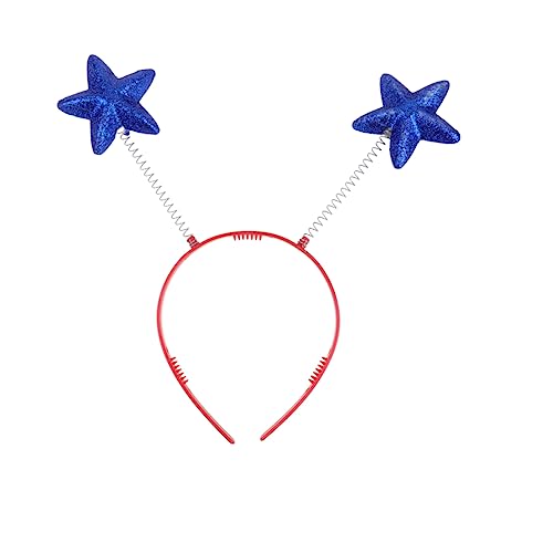 Housoutil 6St kinder haarschmuck haarband mit federn Geschenkidee party kopfschmuck Kostüm Accessoire Stern-Haarband Frühlings Haarband genschenkideen Liebe Stirnband Kopfbedeckung von Housoutil