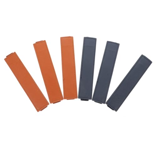 Housoutil 6stücke Elastische Gummiband Stifthalter Für Notizbuch Leder Stifttasche Mit Gummiband Für Tagebuch Stifthülle Für Stifteversorgung von Housoutil