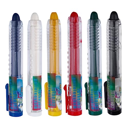 Housoutil 6 Stück Teiliges Gesichtsmalstifte Wasserfest Bunte Bodypainting Crayons für Halloween Fasching Karneval Party Geeignet von Housoutil