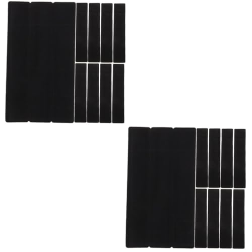 Housoutil 60 Stck. Schwarze Einseitig Samtige Dicke Stifte-etuis Einzeln Verpackte Kugelschreiber-schutzhüllen Kratzfeste Federtaschen für Füllfederhalter Praktische Stiftverpackungstaschen von Housoutil