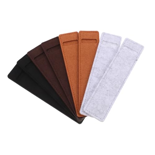 Housoutil 8 Stück Federmäppchen Schreibwarenbeutel Halter für Stiftschlaufe einzelner Stifthalter Federmäppchen aus Filz Stifthalter für Notizbuch Notebook-Stifthalter Stifthülle gefühlt Housoutil 8 Stück Federmäppchen Schreibwarenbeutel Halter für Stiftschlaufe einzelner Stifthalter Federmäppchen aus Filz Stifthalter für Notizbuch Notebook-Stifthalter Stifthülle gefühlt von Housoutil