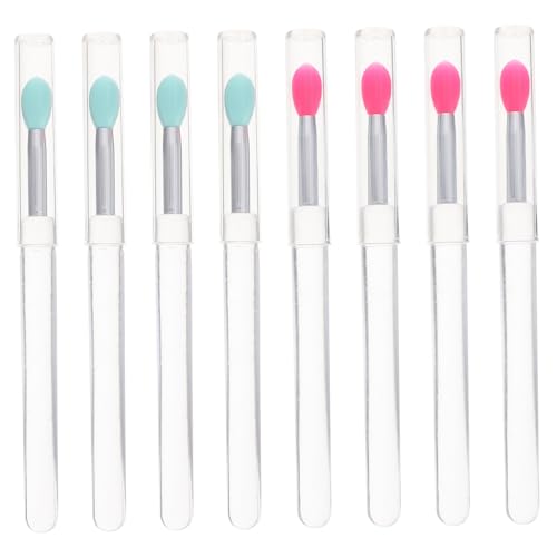 Housoutil 8St Silikon-Lippenmaskenpinsel Lippenstiftpinsel aus Silikon Make-up-Applikator Lidschatten Make-up-Accessoire Make-up Lippenstiftpinsel verwenden bilden Lippenbürste von Housoutil