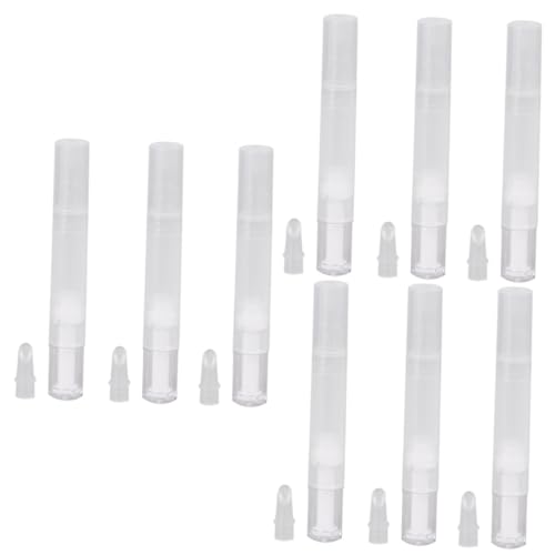 Housoutil 9 Stk Drehwerkzeug rotierender Stift transparente Stifte doppeltes Augenlid Klebestift Make-up-Stift Kosmetik Stifte doppelter Lidstift transparenter Drehstift Haarentfernung Gips von Housoutil