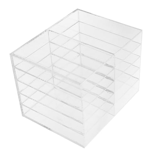 Housoutil Stifthalter Aus Acryl Marker-Organizer Zum Sortieren Stiftehalterung Für Schreibtisch Stiftebehälter Mit Schlichtem Design Multifunktionaler Stiftständer Für Schule Und Büro von Housoutil