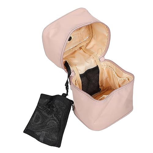 Aufbewahrungstasche Kosmetiktasche Make-up-Organizer-Tasche Tragbare Reisetasche Make-up-Handtasche wasserdichte Kosmetiktasche Reiseveranstalter Eimertasche Nordisch Reisen Nylon von Housoutil