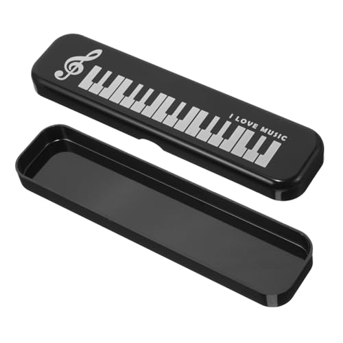 Housoutil Bleistiftbox Aus Kunststoff Mit Deckel Leere Schreibwarenbox Als Stifthalter Und Organizer Für Kleine Gegenstände Make-up Pinsel Und Schreibwaren von Housoutil