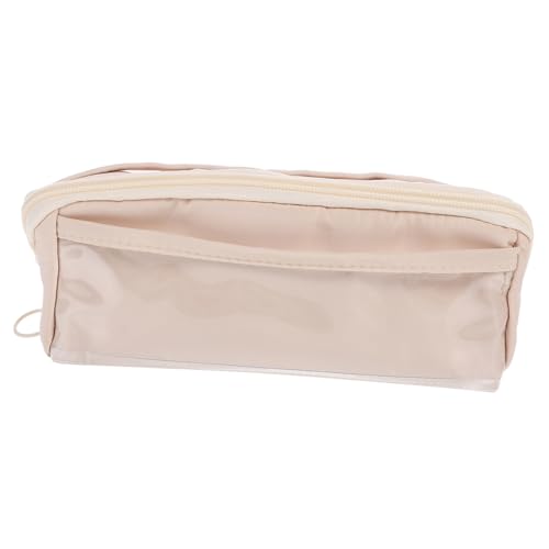 Housoutil Prismatischer Lagiger Stiftetui Für Schüler Großer Kapazitäts-stiftbeutel Aus Langlebigem Wiederverwendbar Und Waschbar Mit Praktischem Reißverschluss Und Leichter Handhabung von Housoutil