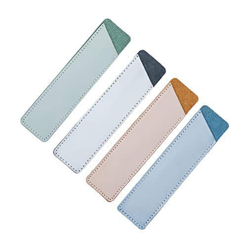 Housoutil Echtes Leder Stifthalter Handgefertigte Stifttasche Im Vintage Stil Für Schule Und Eleganter Blauer Farbe Aufbewahrung Für Stifte Und Schreibutensilien von Housoutil