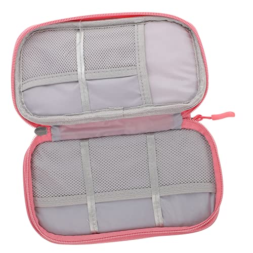 Housoutil Elektronische Organizer-Tasche Digitales Zubehör Leicht Doppellagig Handschlaufe Reisefreundlich von Housoutil