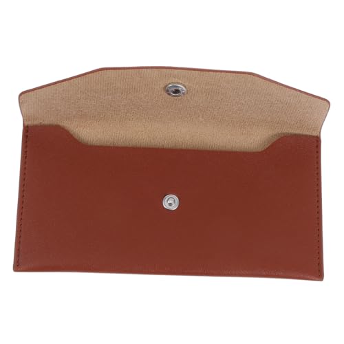 Housoutil Geldbörse Mit Geldumschlag Brieftaschen Für Bargeld Bargeldumschläge Für Die Budgetierung Notebook-geldbörse Budget-Brieftasche Mit Bargeldumschlägen Geldbeutel Pu-Leder Brown von Housoutil