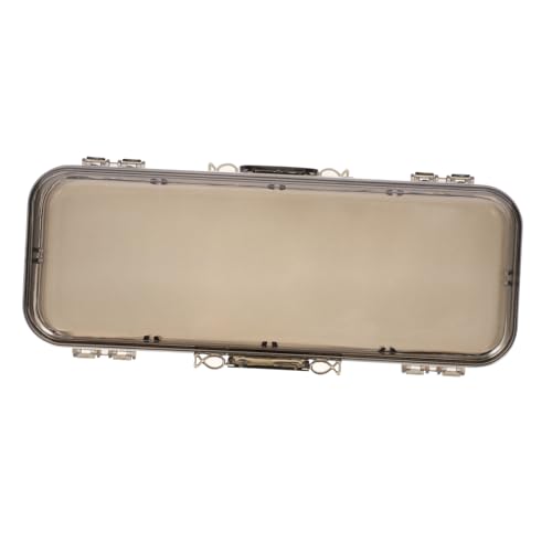 Housoutil Große Transparente Bleistiftbox mit Fächern Multifunktionaler Stifte Organizer für Schreibwaren für Schreibtisch und Aufbewahrung Transparent Housoutil Große Transparente Bleistiftbox mit Fächern Multifunktionaler Stifte Organizer für Schreibwaren für Schreibtisch und Aufbewahrung Transparent von Housoutil