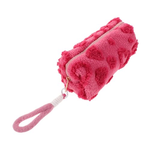 Housoutil Großes Herz-Motiv Federmäppchen für Mädchen Geräumige Schultasche mit Reißverschluss Kawaii Stifteetui Robuster Organizer für Schulbedarf und Schreibutensilien von Housoutil