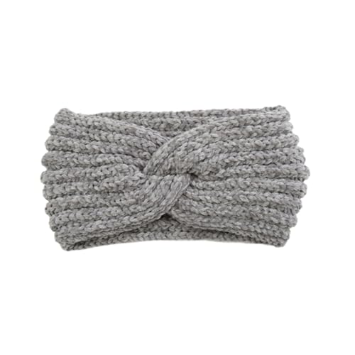 Housoutil Haarbänder Sportliche Kopfbedeckung Übungshaarband Frauen Kopfschmuck Kreuz Stirnband Frauen Stirnband Gestrickte Haarreifen Damen Kreuzen Schal von Housoutil