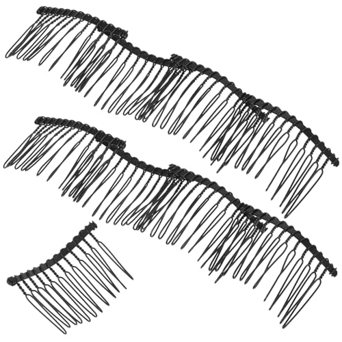 Housoutil 25stücke Metall Draht Haarkamm Clip Für Damen Dekorative Haarkämme Seitliche Haarkämme Haarteil Für Braut Kleine Französische von Housoutil