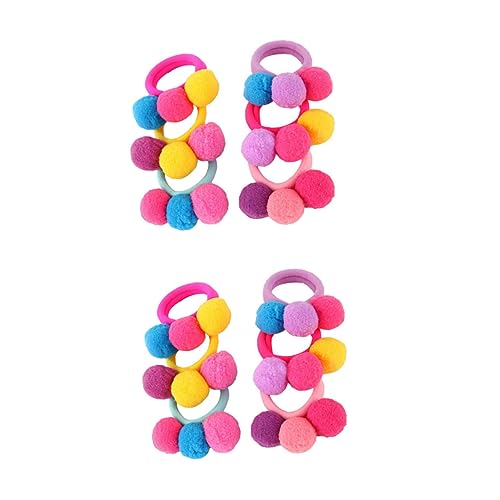 Housoutil 12stücke Elastische Junge Mädchen Haar Bänder Mädchen Haarschmuck Haaraccessoires Haar Zubehör Für Party Geburtstag Hochzeit Alltag Leicht Tragen von Housoutil