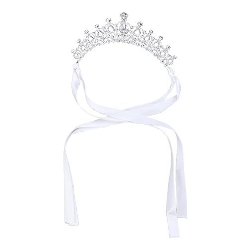 Housoutil Haarspangen Haarklammer Haargummis für Kinder barocke strass tiara Haarnadeln mit Strasssteinen Haarbänder florales Haarband Strass Braut Haarschleife Hochzeit Stirnband Zubehör von Housoutil