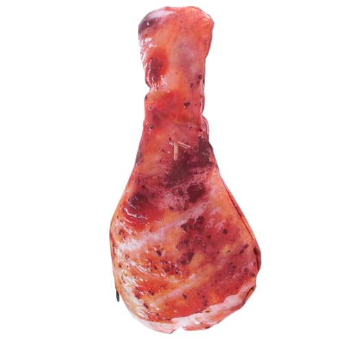 Housoutil Hühnerbeinstiftbeutel Fuzzy Bleistiftbeutel Stifttasche Hühnchen -Coop - Federmäppchen Kawaii Plüschstiftbeutel süße Bleistiftkoffer süße Schminktasche Stoff von Housoutil