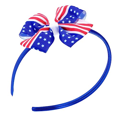 Housoutil Frauen 4. Juli Stirnband Haarnadel Stirnband für frauen amerika haarschmuck Haarspangen Patriotische Haaraccessoires patriotische Haarspange Mädchen Vereinigte Staaten Kind von Housoutil