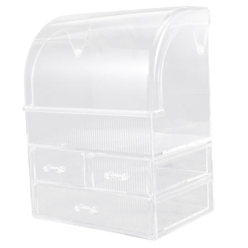 Housoutil Badezimmer-arbeitsplatten-organizer Make-up-organizer-schubladen Waschtischschubladen Nagelpflege-organizer Desktop-make-up-organizer Acryl Schubladenbox Lagerung von Housoutil