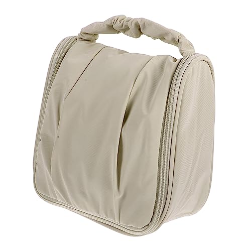 Housoutil Kosmetische Reisetasche Kulturbeutel Für Damen Kulturbeutel, Trocken-nass-trennung Beutel Machen Make-up-Organizer Mit Großer Kapazität Wasserdicht Mädchen Kosmetikregal Polyester von Housoutil