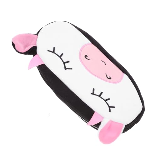 Housoutil Plüschiges Federmäppchen Mit Reißverschluss Großes Stiftemäppchen Flauschige Bleistifttasche Kreatives Bleistiftetui Lustiges Tierdesign Für Schreibwaren von Housoutil