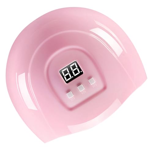 Housoutil LED-Gel Lampen zum Aushärten von Nagellack beste lampe Nagelkunst-LED-Lampe Nagellampenlicht Nagel-LED-Lampe geführte Nagellampe Maniküre Phototherapiegerät Rosa von Housoutil