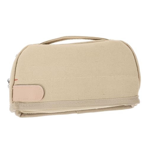 Housoutil Lovely Pencil Holder Multifunktionale Federtasche aus Canvas Leicht und Tragbar für Schule und Große Kapazität Kompaktes Design von Housoutil