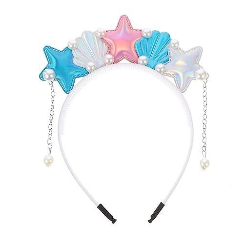 Housoutil kinder haarschmuck faschingskostüm kostüme fasching Neujahrsparty partyartikel party supplies easter Ostern osterm Meerjungfrau Kleidung Geschenk Stirnband Damen Kopfbedeckung von Housoutil