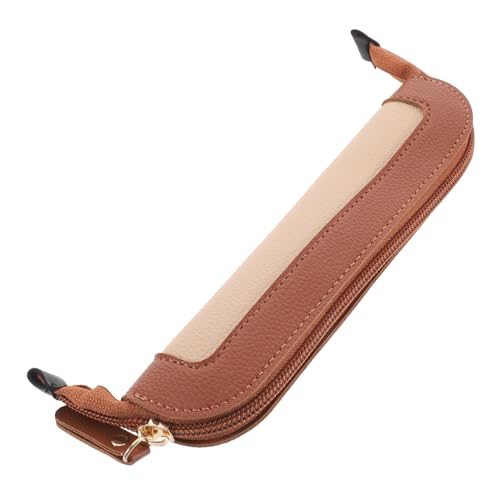 Housoutil Multifunktionale PU Federtasche Tragbarer Stifthalter Organizer für Schreibwaren Große Kapazität für Schule und Reisen von Housoutil