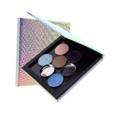 Housoutil Leere Magnetische Lidschatten-Palette Organizer Kreative Fischschuppen-DIY-nachfüll-kosmetikbox Für Trennfach von Housoutil